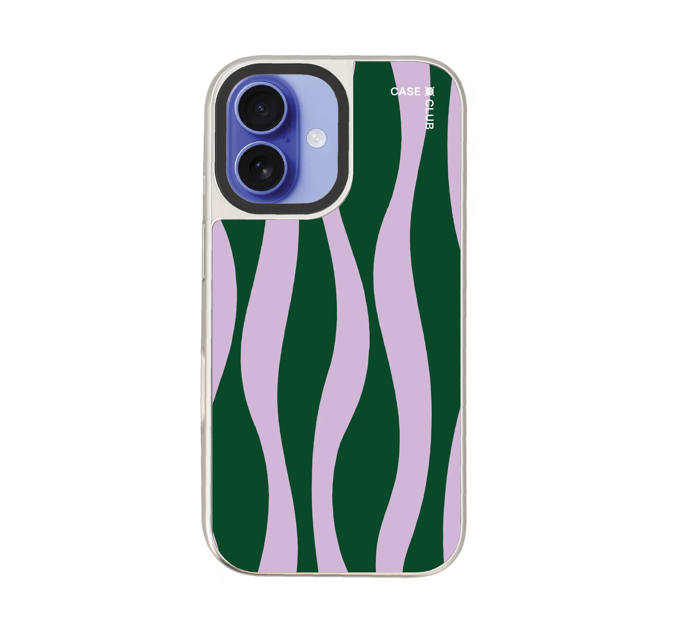 purple & green wavy pattern